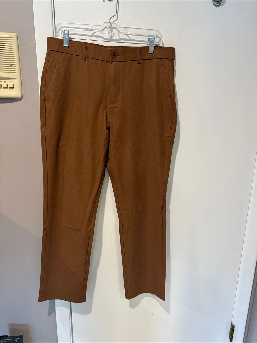 NWOT Men's Waterproof UPF 50 Brown Casual Trousers